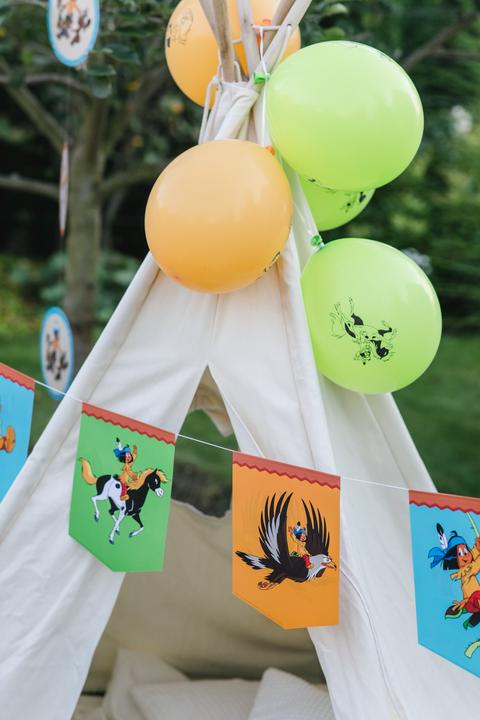 Image du produit DH-Konzept Yakari Party Set de décoration Fête des Indiens
