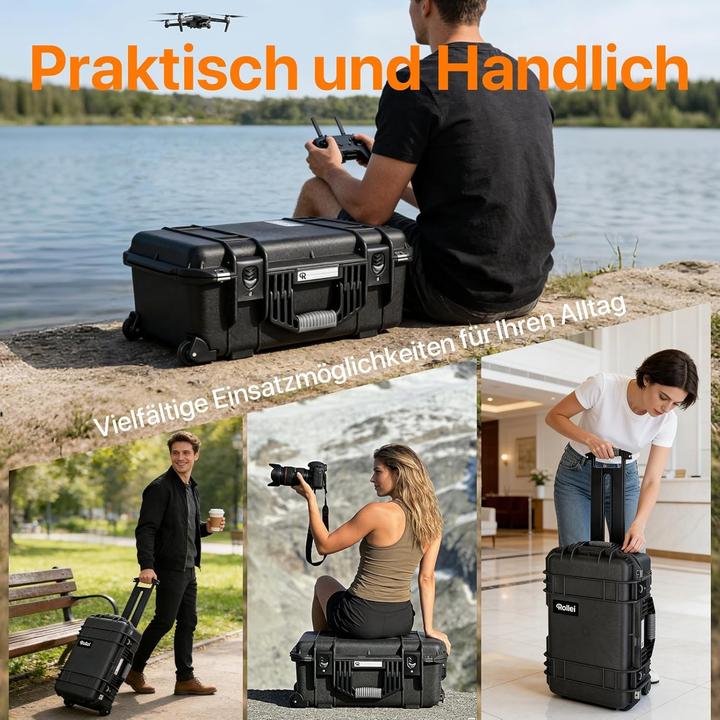 Image du produit Rollei Hard Case 5737 Trolley (Mallette photo)