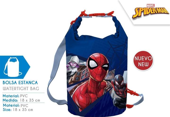 Produktbild Kids Euroswan Waterproof bag 18x35cm Spiderman MV16030