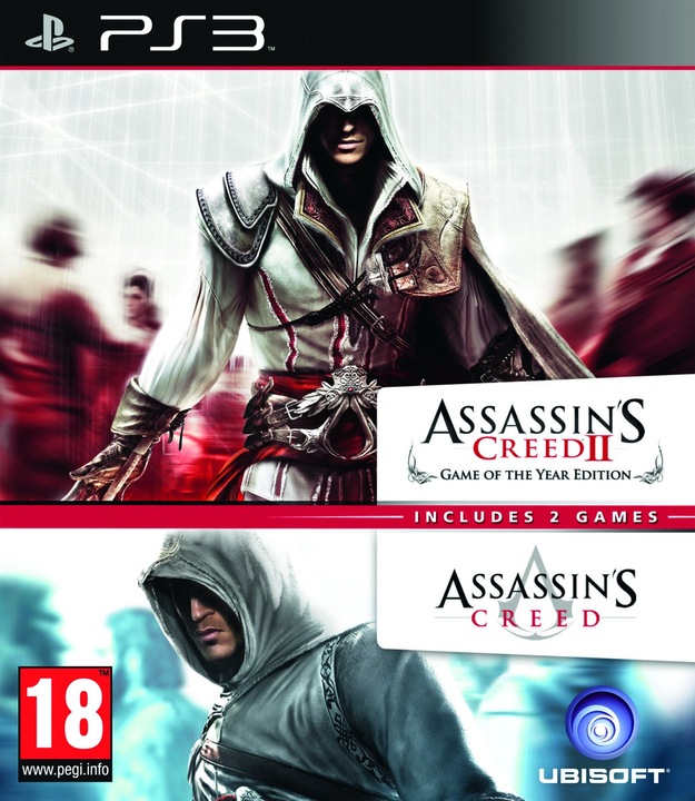 Actual product image Ubisoft PS3 "Assassin's Creed" ir "Assassin's Creed II GOTY Edition" dvigubas paketas (PS3, EN)