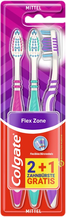 Produktbild Colgate Flexzone Zb 2+1 (Mittel, 3 x)