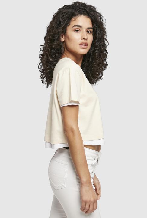Produktbild Urban Classics Ladies Full Double Layered Tee (L)