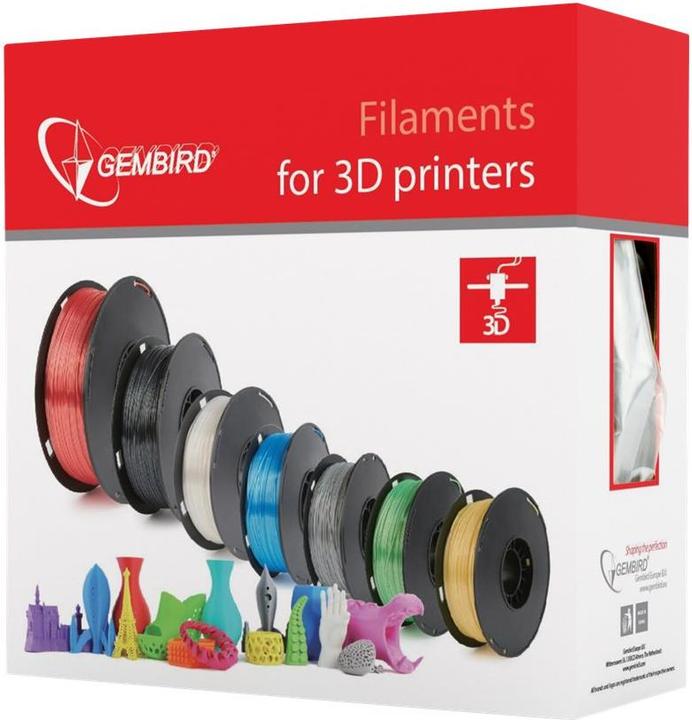 Produktbild Gembird 3DP-PLA1.75-01-NAT - 1 Stück(e) - 1 kg (PLA, 1.75 mm, 1000 g)