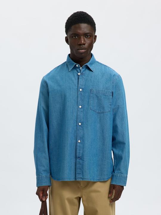 Image du produit Selected Homme Slhregcarlo Denim Ls Shirt Noos (S)