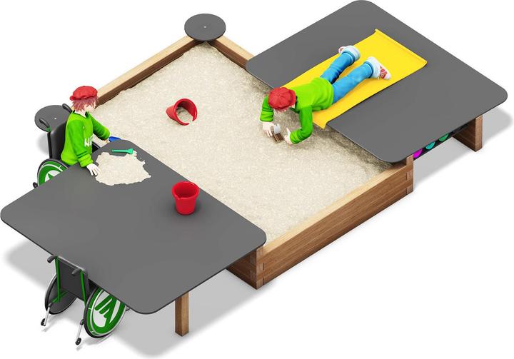 Actual product image Playparc Sandkasten Inklusion