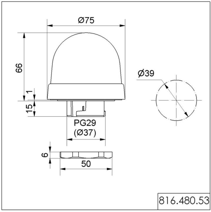 Immagine prodotto Werma Lampeggiante a LED con controllo USB