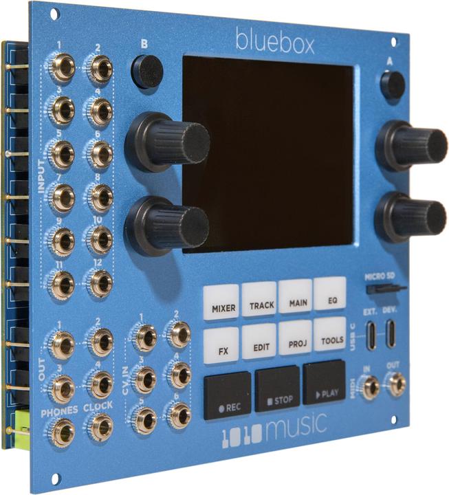 Actual product image 1010music bluebox Eurorack Edition (Studio- and Livemixer)