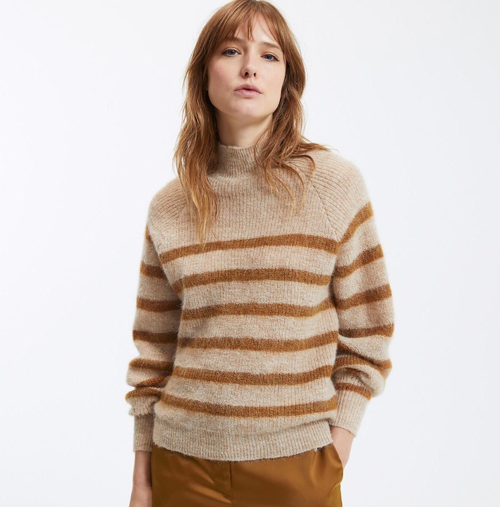 Produktbild La Redoute Collections Streifenpullover Signature ARISTIDE mit Alpakawolle (38)