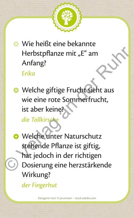 Actual product image The great quiz box for seniors (German)