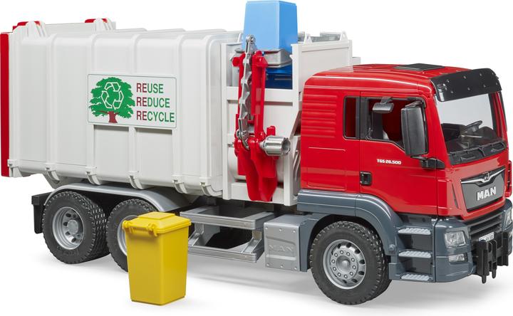 Bruder MAN TGS side loader refuse truck