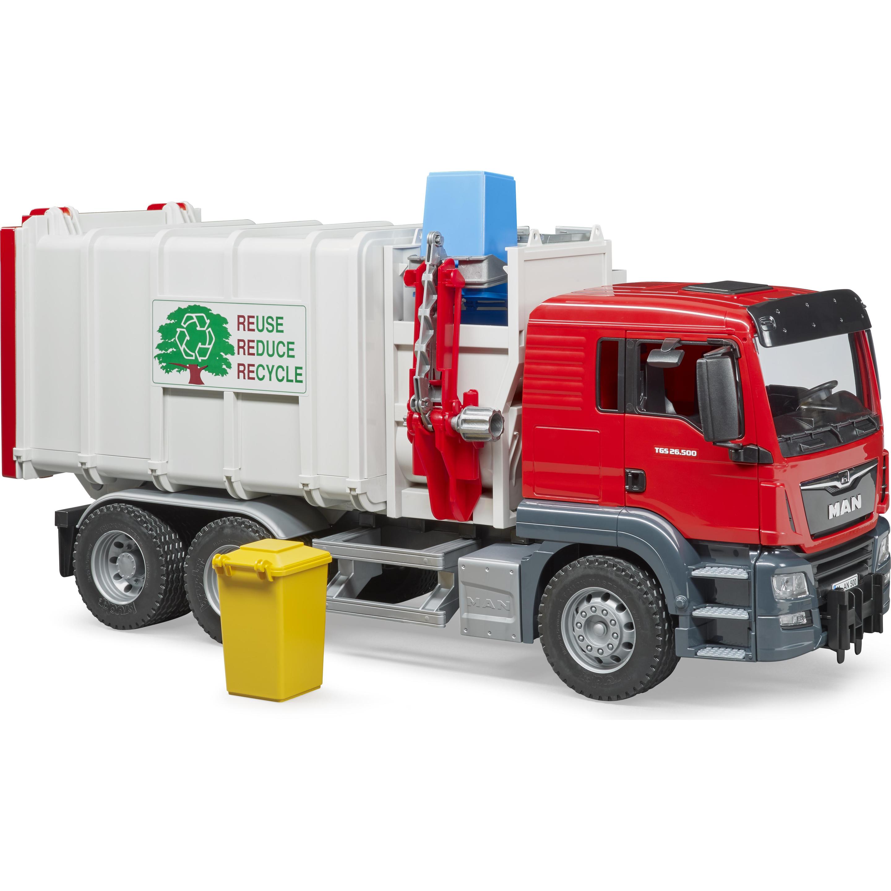 Bruder MAN TGS Seitenlader Müll-LKW (310.03761)