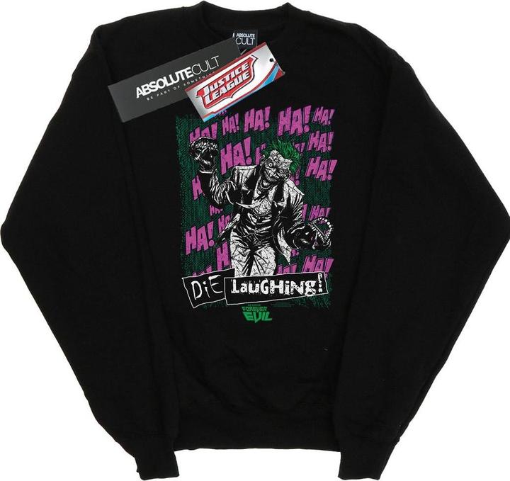 Produktbild Justice League Joker Die Laughing Sweatshirt (M)