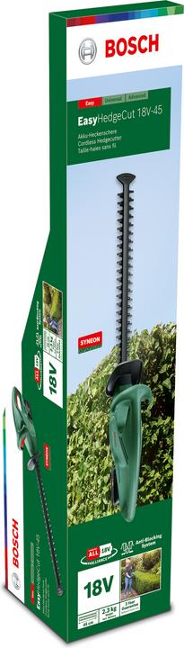 Immagine prodotto Bosch Home & Garden Set EasyHedgeCut 18-45 (Tagliasiepi a batteria)