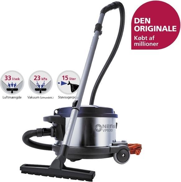 Image du produit Øvrige Støvsuger Nilfisk GD930 m/HEPA filter