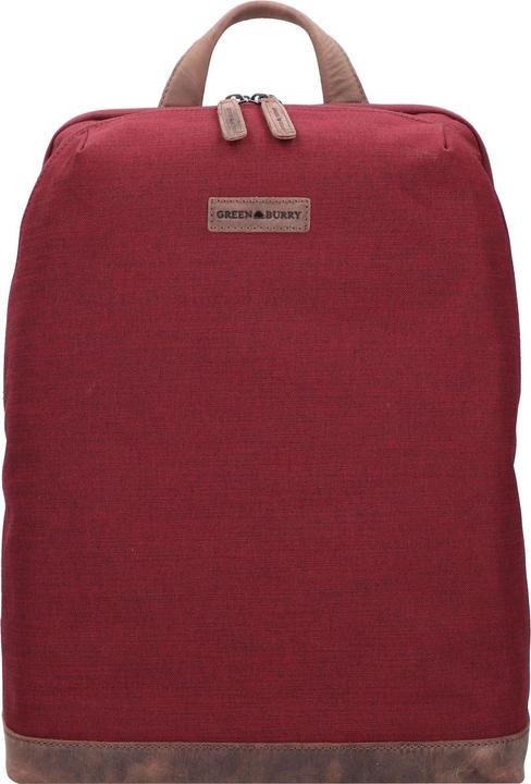 Immagine prodotto Greenburry Zaino Derby in PET riciclato con scomparto per laptop da 43 cm (17 l)