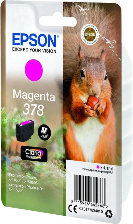 Produktbild Epson 378 Claria Photo HD (M)
