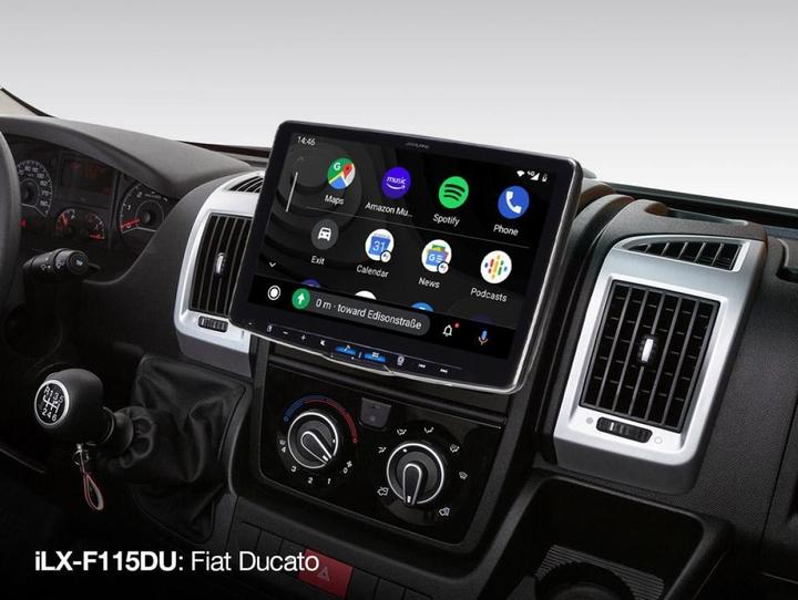 Alpine ILX-F115DU (Auto Android, Apple Carplay)