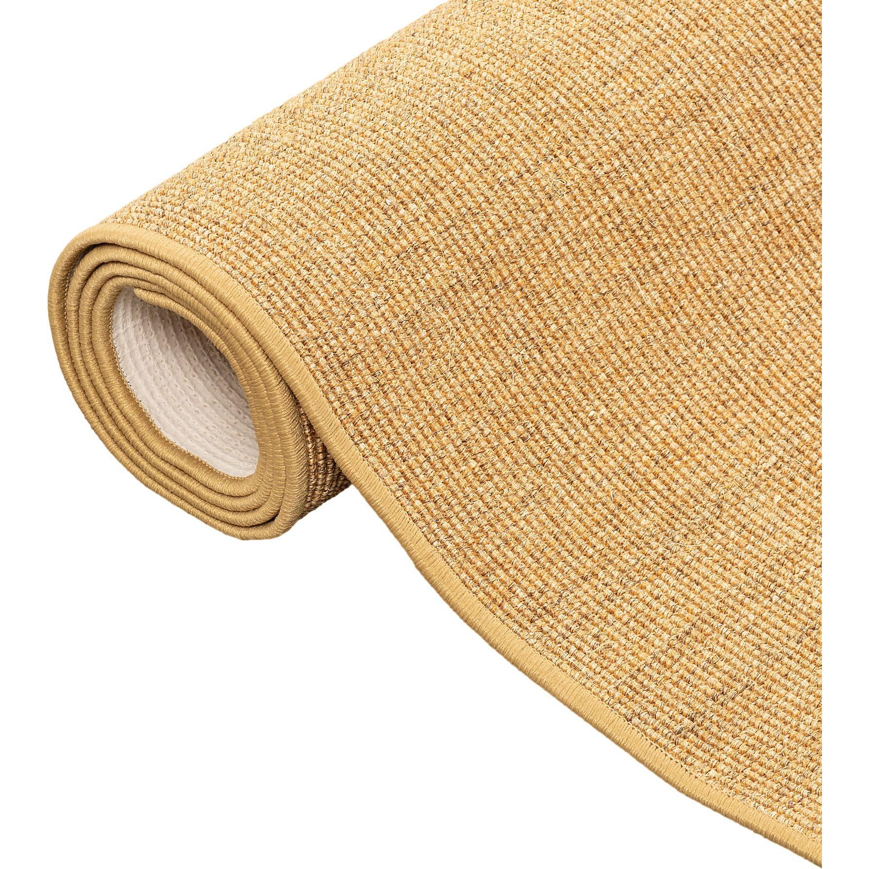 Thumbnail - Snapstyle, Teppich, Sisal Natur Teppich Klassisch - 9 Farben in 17 Grössen (133 x 133 cm)