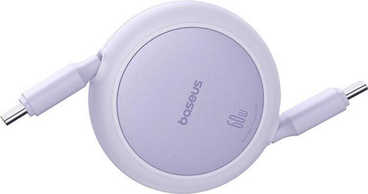 Produktbild Baseus Free2Pull Mini USB-C to USB-C 60W USB cable, 1m (purple) (1 m, 60 W)