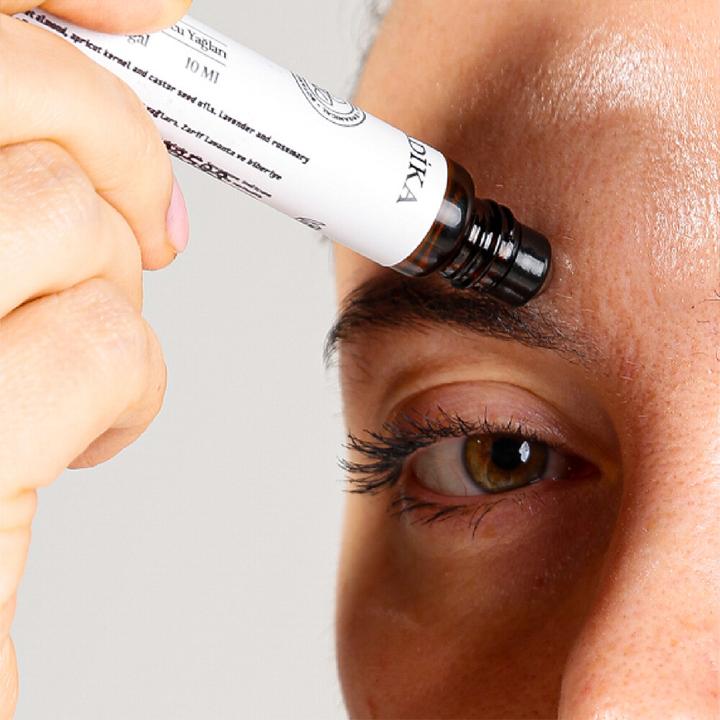 Actual product image Radika Eyebrow serum, vitamin AEF, 100% pure, BIO, natural, 10 ml (10 ml)