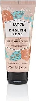 Actual product image I Love... Hand Cream English Rose Hand & Nail Cream 100 ml (100 ml)