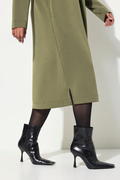 Produktbild Ulla Popken Sweatkleid, V-Ausschnitt, Langarm, Taschen, Modalmix (46, 48)