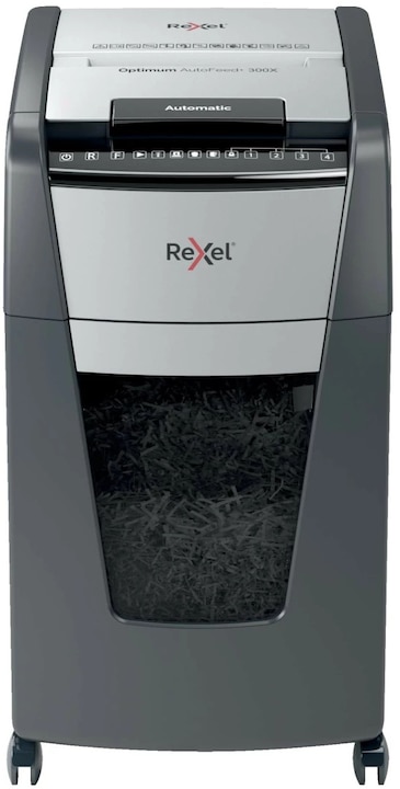 Rexel Optimum AutoFeed+ 300X (Partikelschnitt)