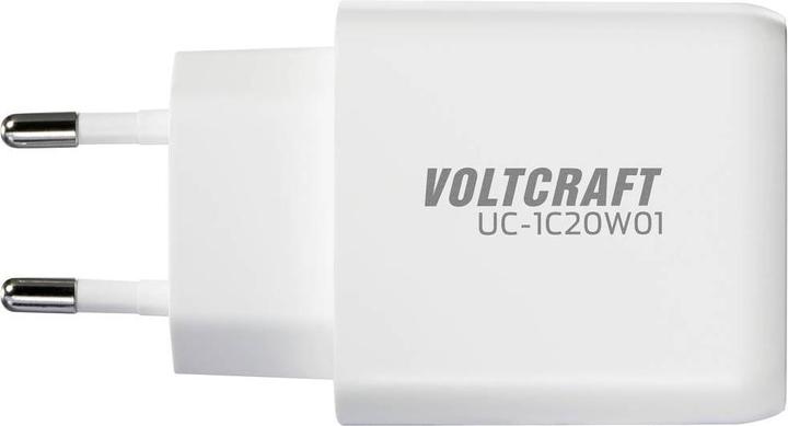 Image du produit Voltcraft UC-1C20W01 Chargeur USB 20 W Intérieur, prise de courant Courant de sortie (m (20 W)