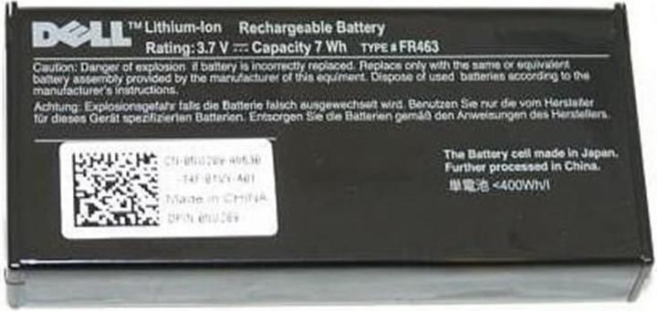 Used Dell PERC Raid Controller Battery 5i 6i 3.7V 7Wh Li-ion FR463