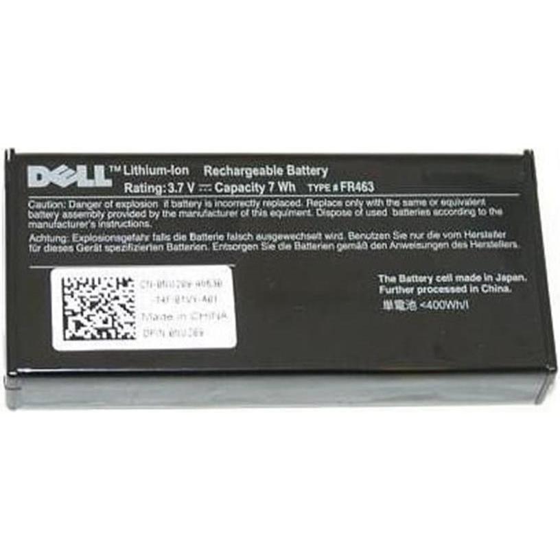Dell Svc,Btry,Perc5i,Pe2950 (1 Zelle, 1800 mAh), Notebook Akku, Schwarz