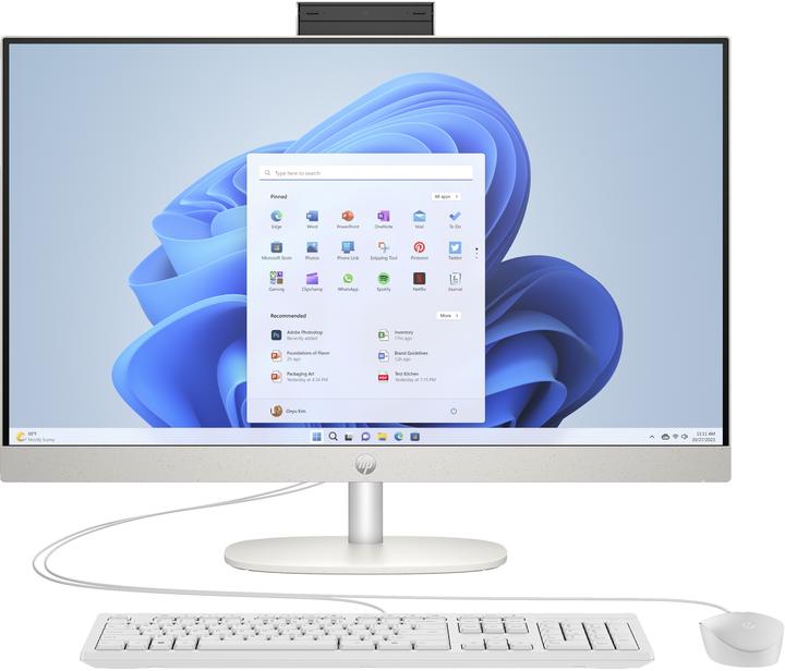 Image du produit HP 27-cr0602ng AMD Ryzen™ 5 7520U 68,6 cm (27") 1920 x 1080 pixels PC tout-en-un 16 GB LPDDR5-SDRAM 1 (AMD Ryzen 5 7520U, 16 Go, 1000 Go)