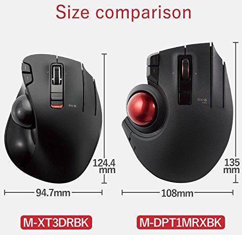 Produktbild Elecom Trackball-Maus (Kabellos, Kabelgebunden)