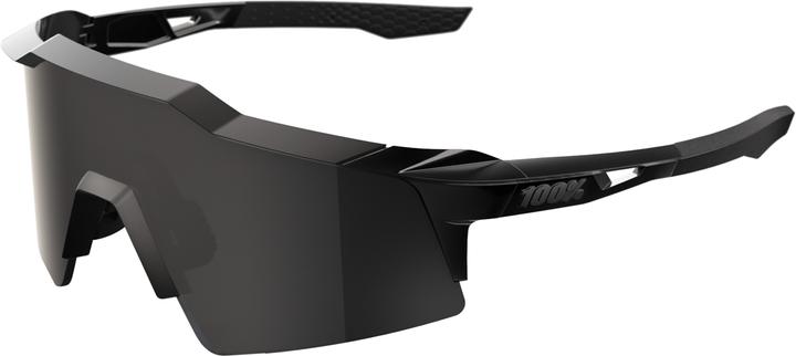 Actual product image 100% Speedcraft Sl (Matte Black Gloss Black, Black Mirror)