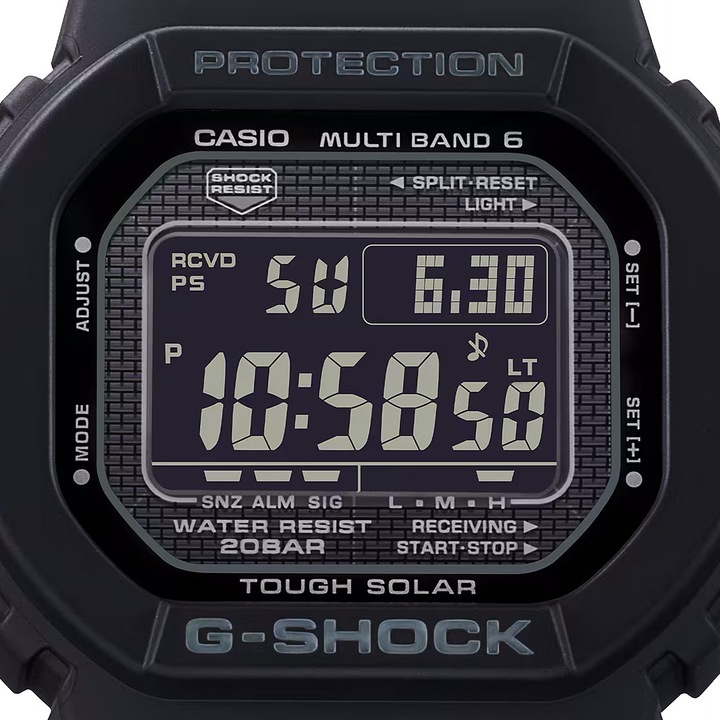 Immagine prodotto Casio GW-5000HS-1ER (Orologio digitale, Orologio radiocontrollato, 48.90 mm)