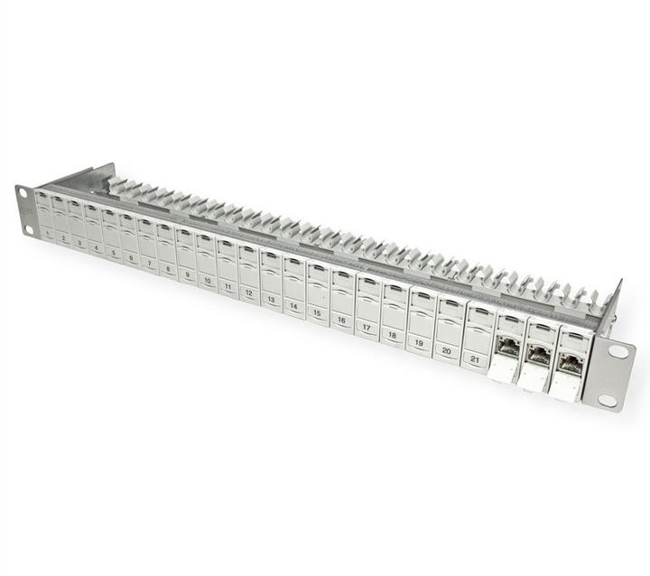 Produktbild Metz Connect BTR E-DATmodul 24x8 CAT6 1HE (Patch Panel)