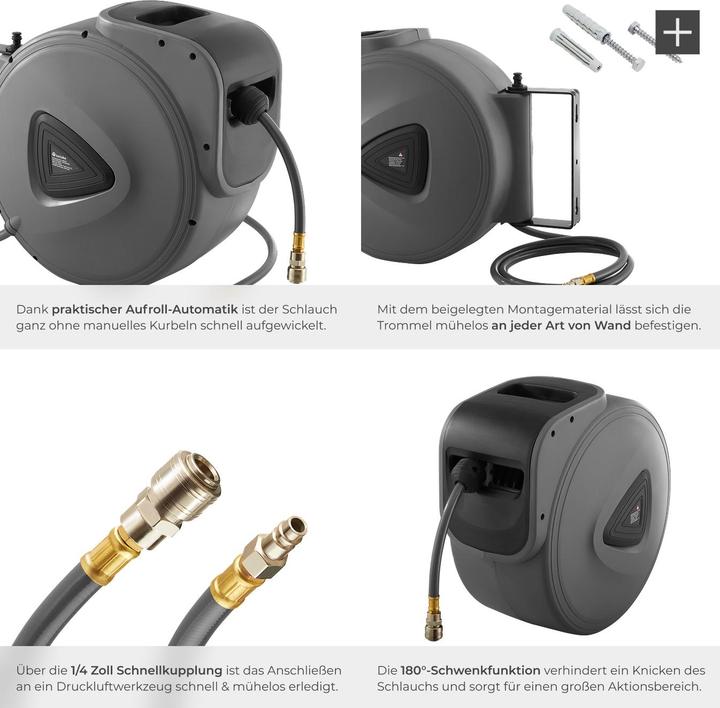 Image du produit tectake Tuyau d'air comprimé