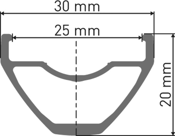 Actual product image DT Swiss H 522 Rim DB (22.99")