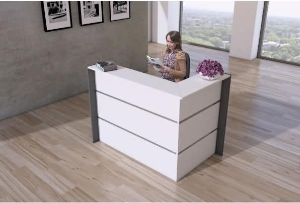 Actual product image Kerkmann BARI angle bracket w. Storage ws V2 3569 (235 x 200 x 112 cm)