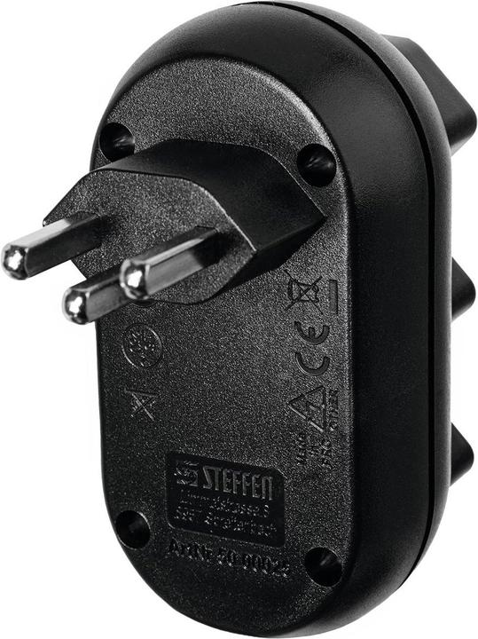 Produktbild Steffen Mehrfachadapter STRONG 3xT23 (250V/16A) sw (Typ 23, 3 x)