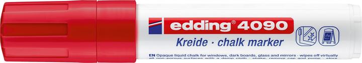 Actual product image Edding 4090 Chalk marker (Red, 4 mm, 1 x)