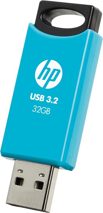 Actual product image HP 32GB 712w Blue USB 3.2 Flash Drive (32 GB, USB-A)