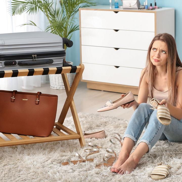 Produktbild Relaxdays Kofferständer (Kofferständer)