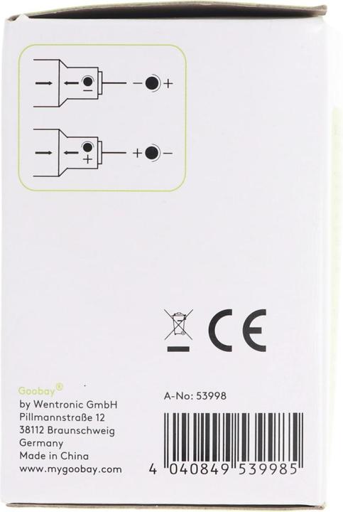 Produktbild Goobay 3 V - 12 V Universal-Netzteil