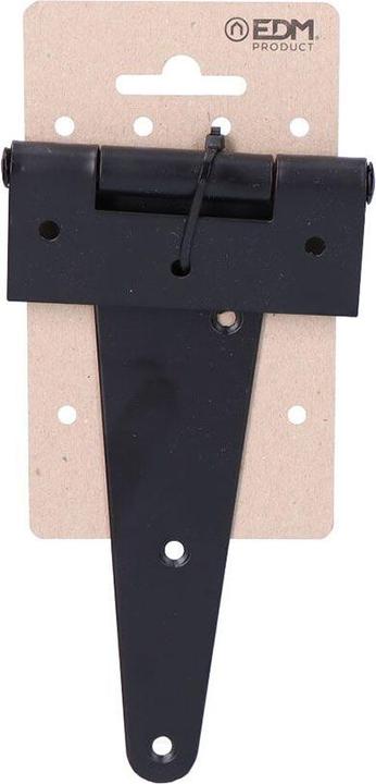 Immagine prodotto EDM Cerniera a T 150 x 90 mm ferro nero epossidico