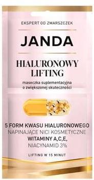 Immagine prodotto Janda Supplementary Mask Hyaluronic Lifting, 2x4 Ml