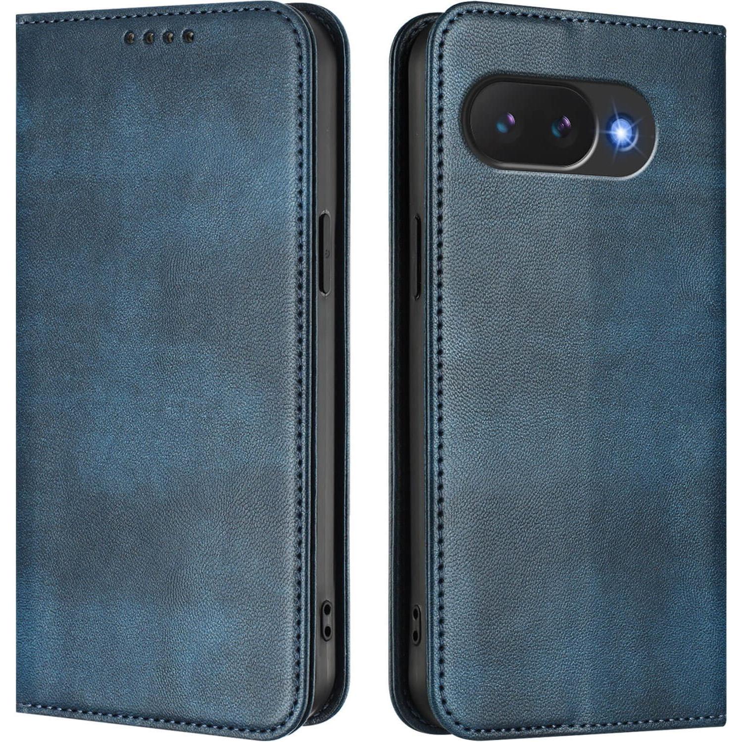 Cover-Discount Google Pixel 10a - Flip Case mit RFID Blocker (Google Pixel 10a), Cover smartphone, Blu