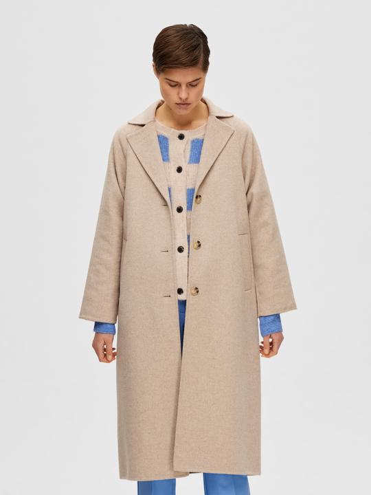 Actual product image Selected Oversize wool coat