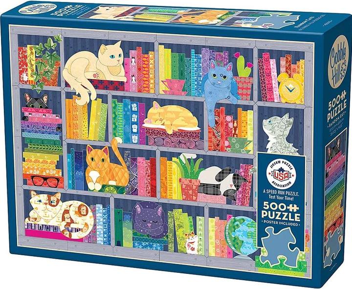 Immagine prodotto Cobble Hill Puzzle 500 pieces Rainbow Cats (500 pezzi)