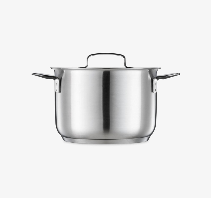 Produktbild Fiskars All Steel Kasserolle mit Deckel, 5l (Kochtopf, Edelstahl)