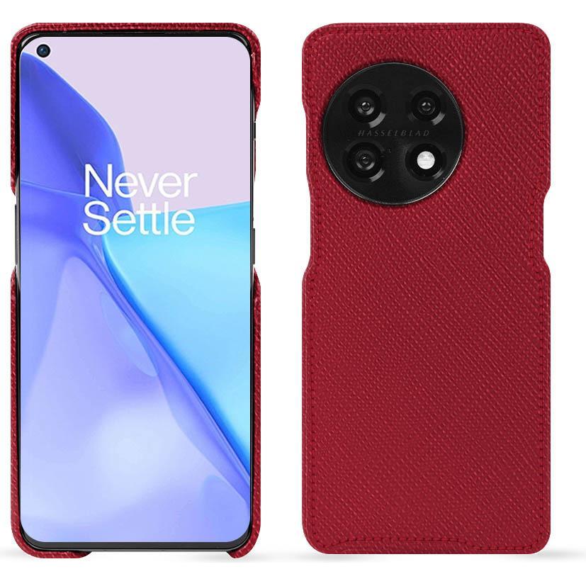 Noreve Lederschutzhülle (OnePlus 11), Smartphone Hülle, Rot